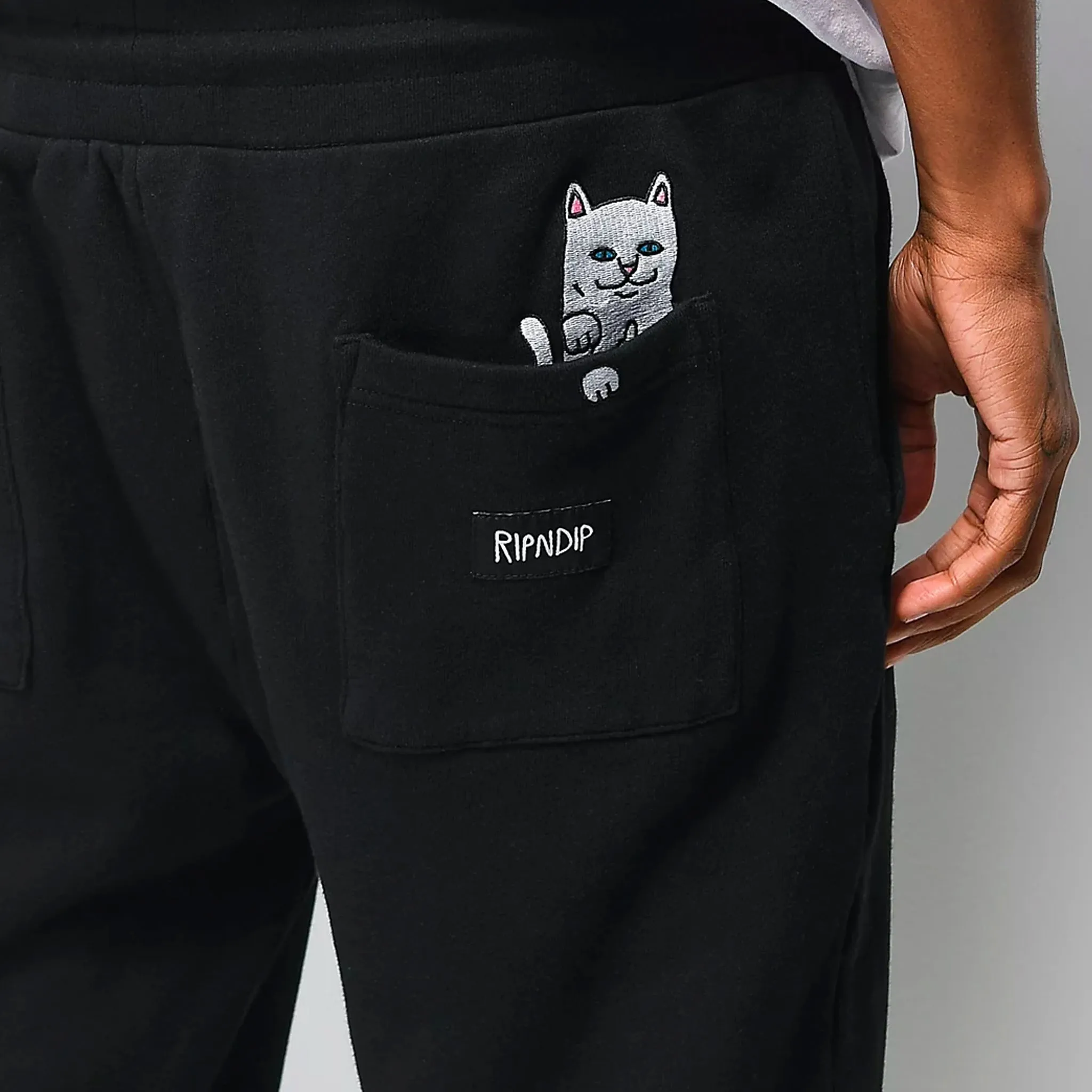 RIPNDIP Peek A Nermal Sweat Pants (Black)