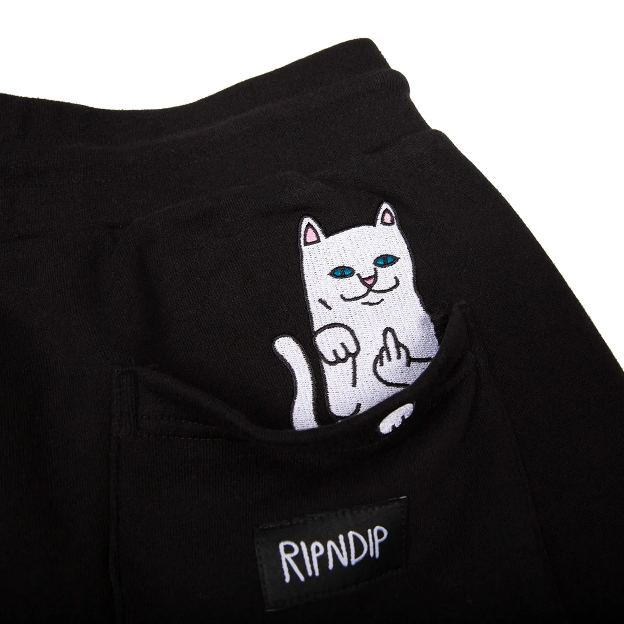 RIPNDIP Peek A Nermal Sweat Pants (Black)