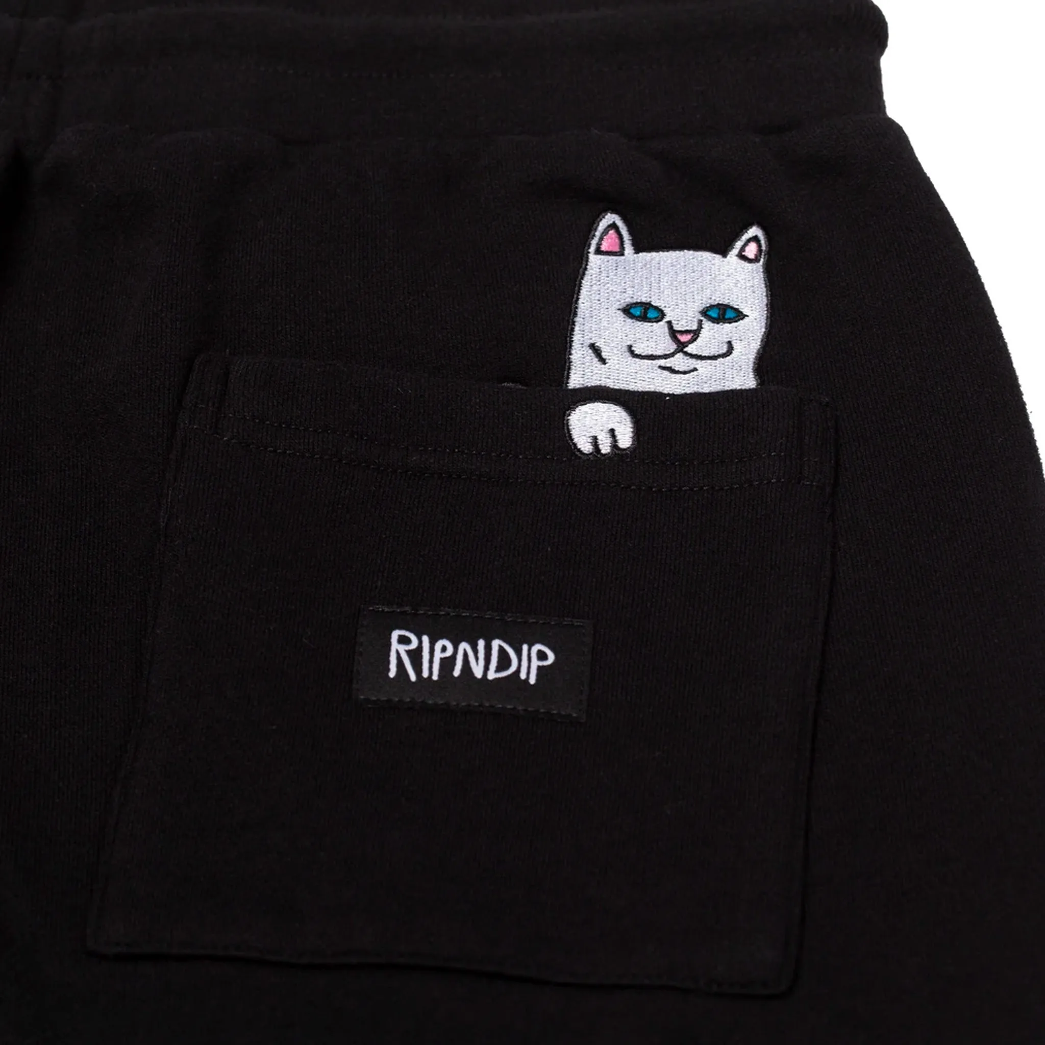 RIPNDIP Peek A Nermal Sweat Pants (Black)