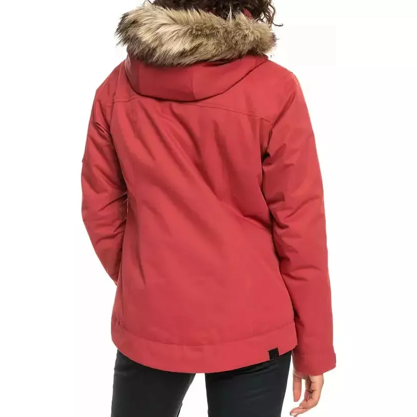 Roxy Meade Jacket Brick Red (RQNO)