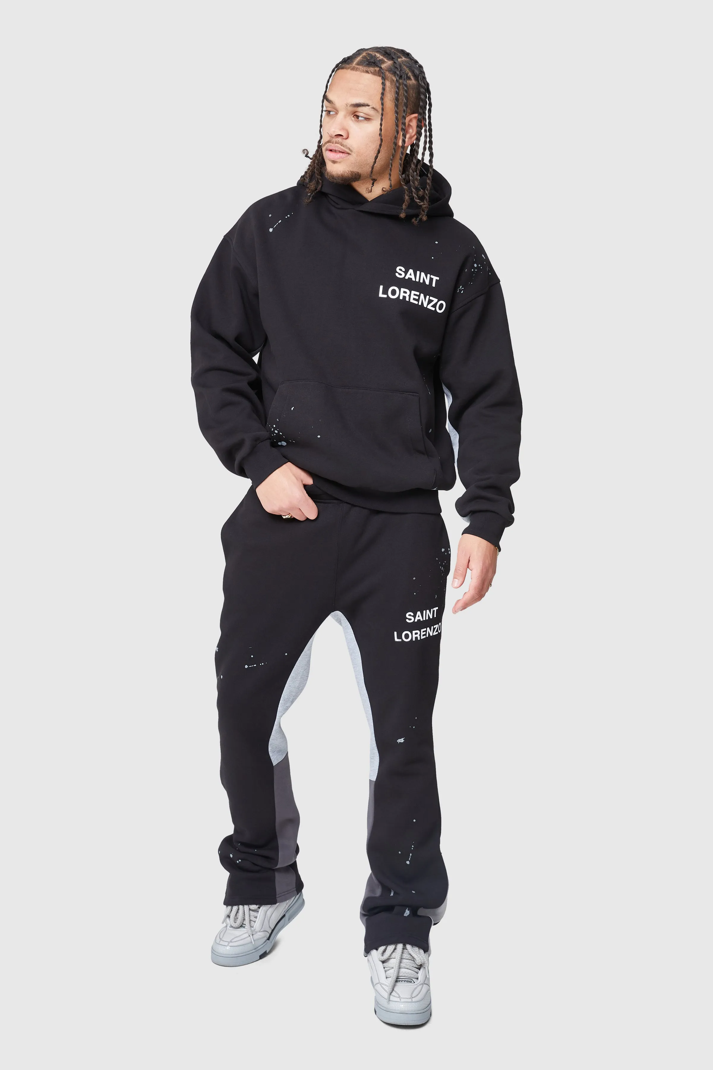 SAINT PANEL JOGGER - BLACK