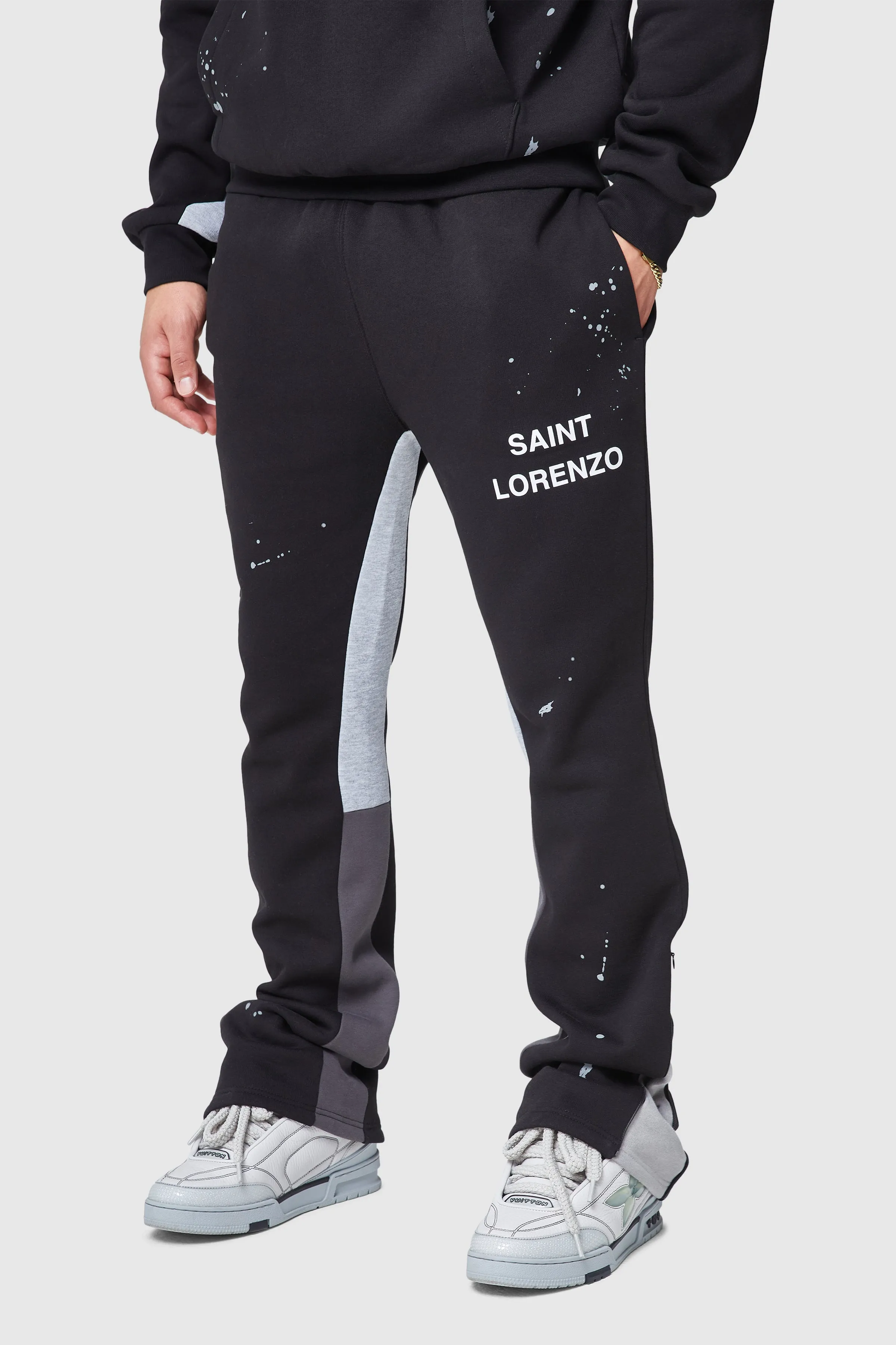 SAINT PANEL JOGGER - BLACK