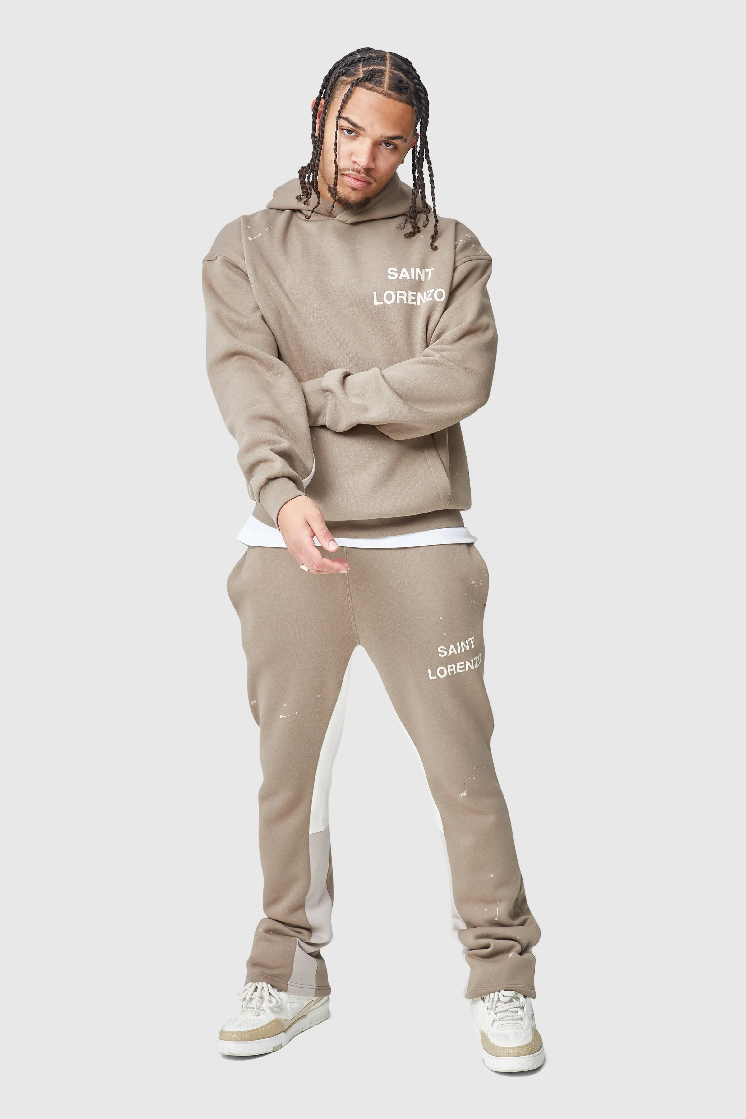 SAINT PANEL JOGGER - TAUPE