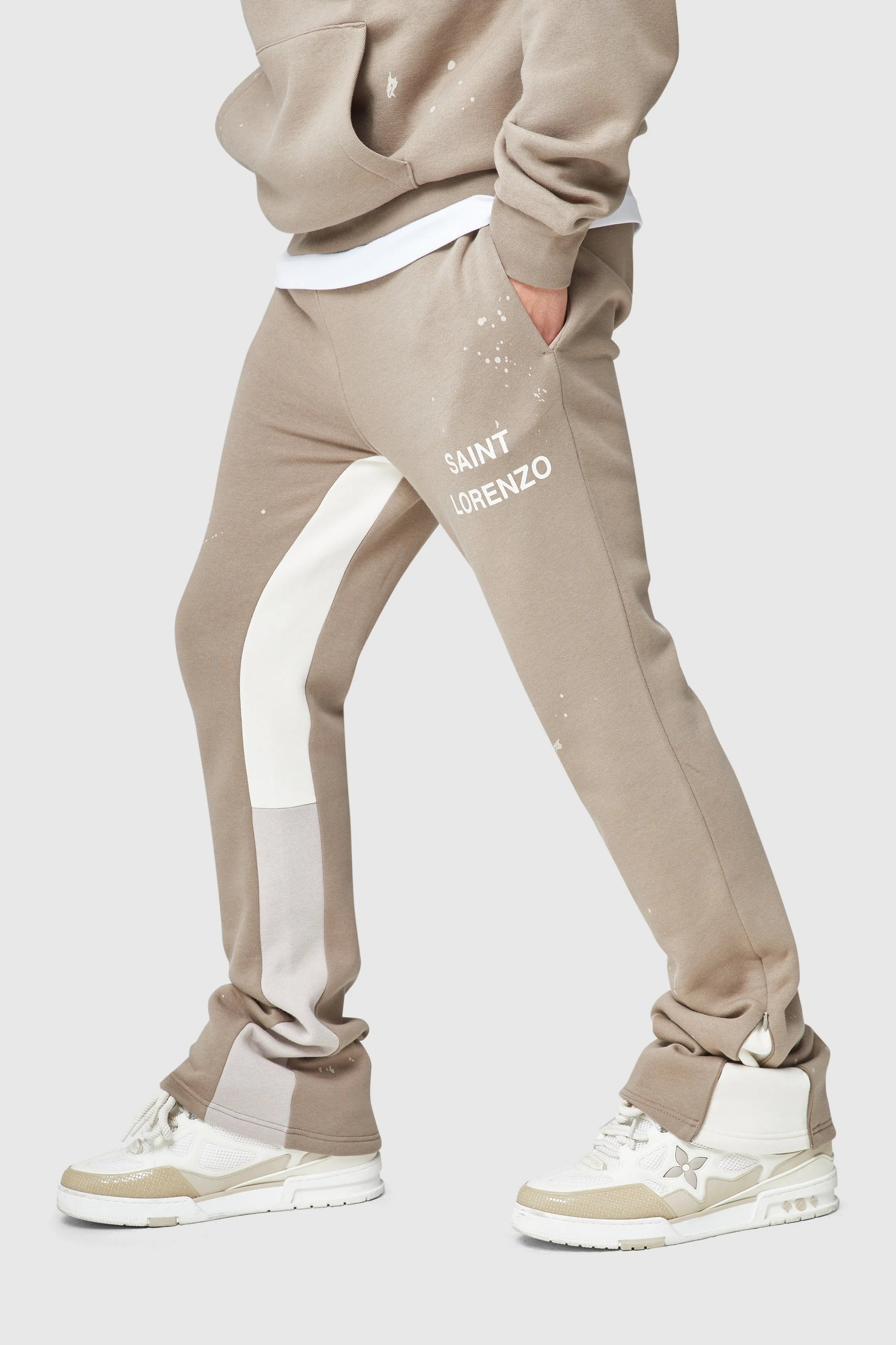 SAINT PANEL JOGGER - TAUPE