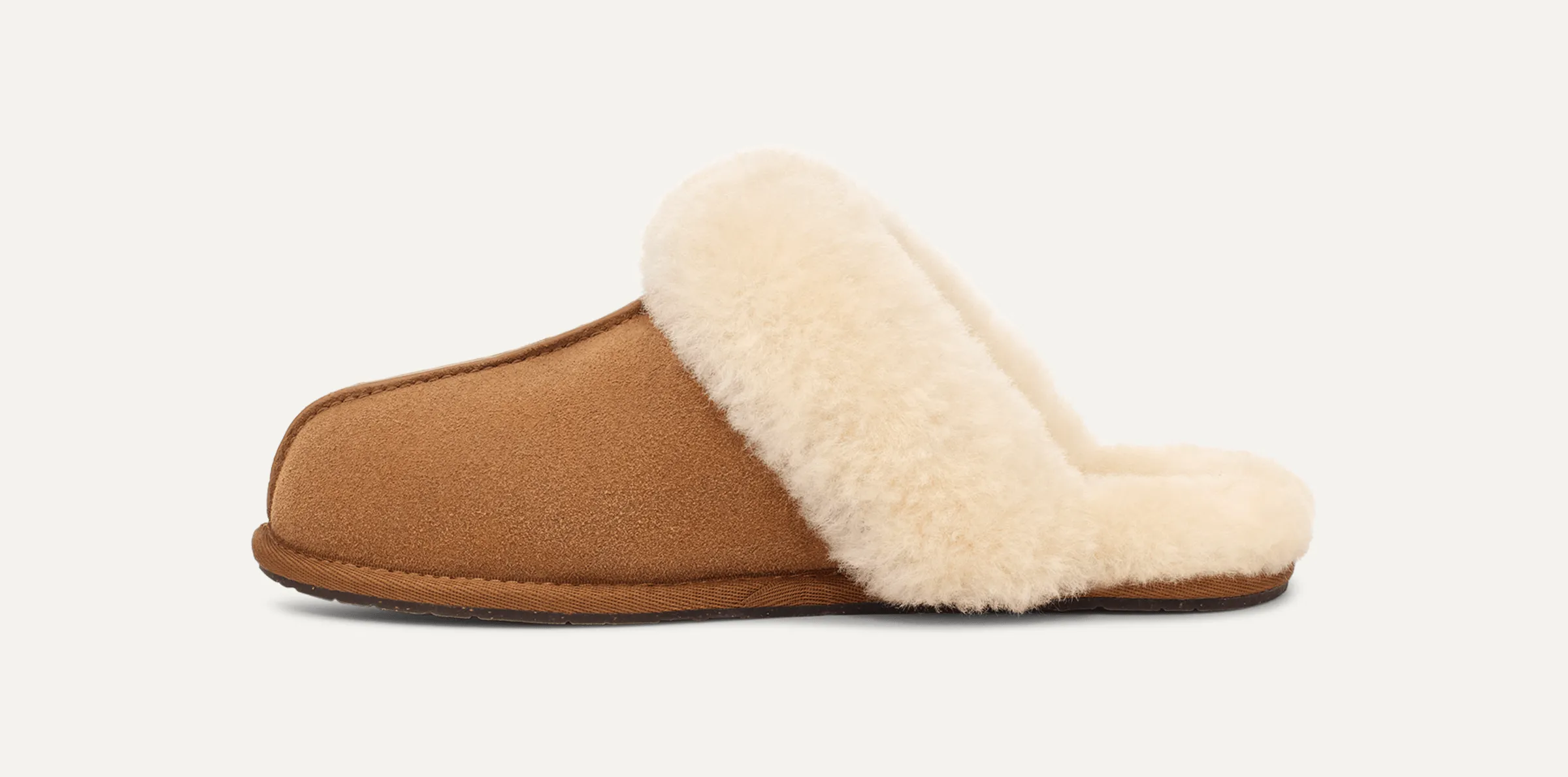 Scuffette II | Women | Sheepskin | Chestnut