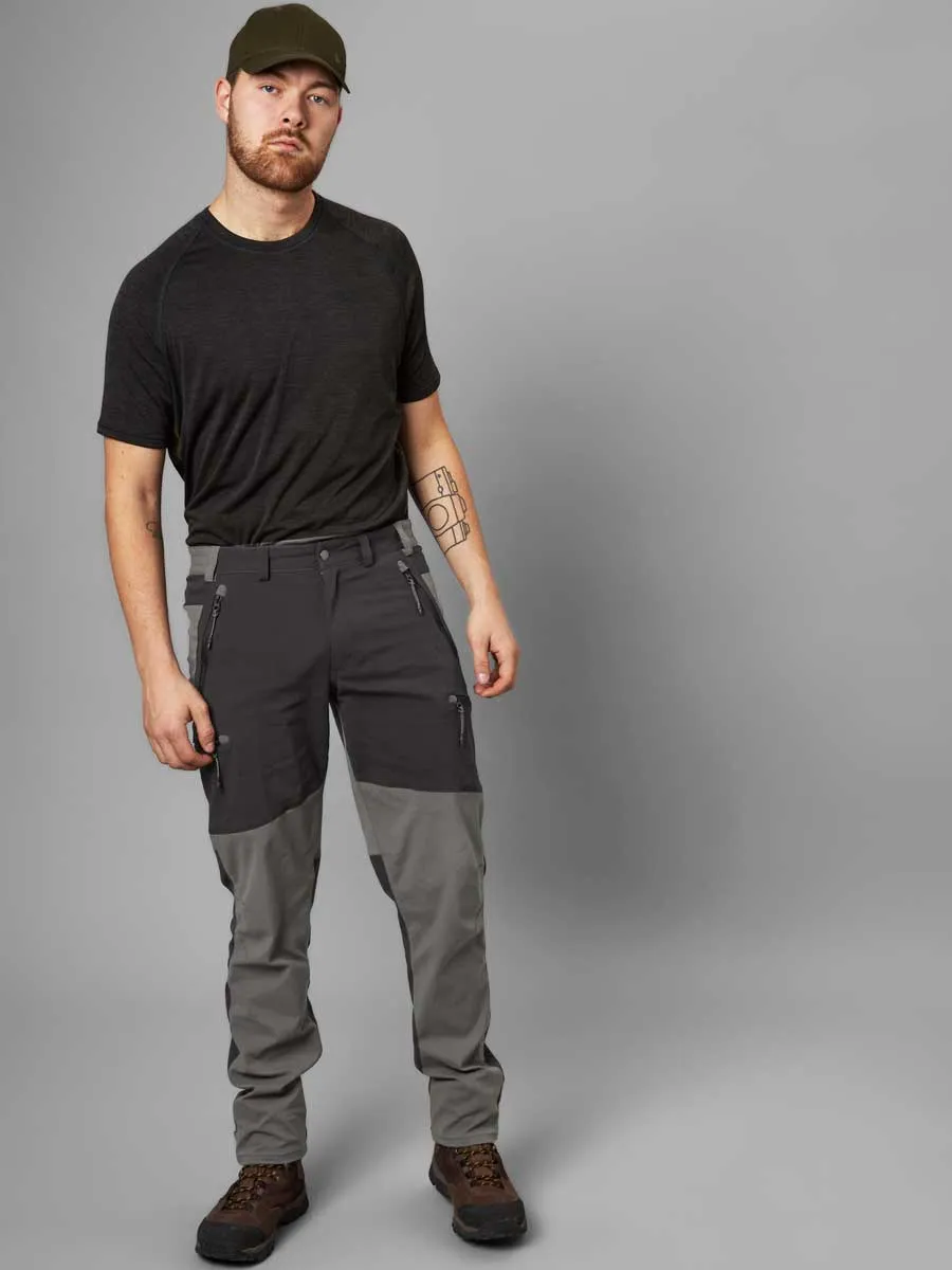 SEELAND Outdoor Stretch Trousers - Men's - Black/Grey