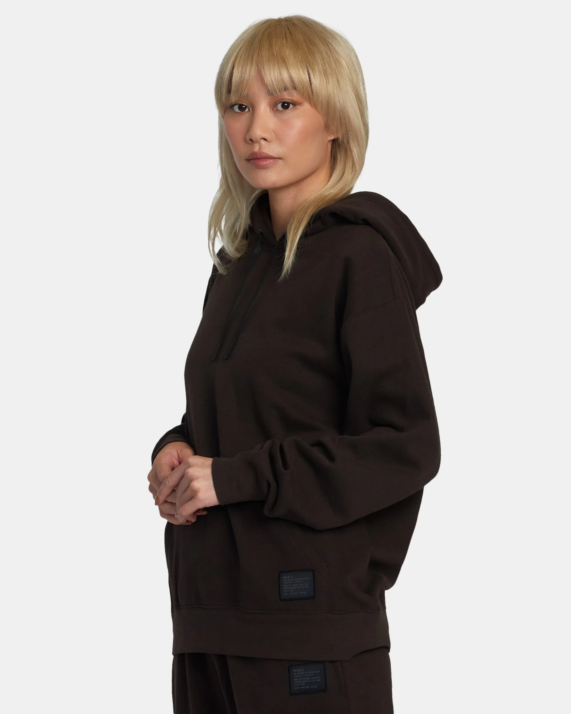 Selects Hooded Base Layer Top - Chocolate Torte