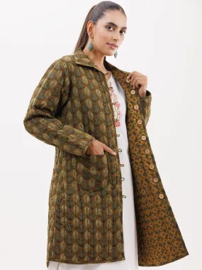 Shishir Jigyasa Ajrakh Quilted Reversible Jacket