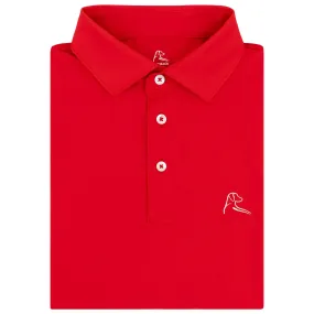 Solid - USA | Performance Polo | Solid - Classic Red