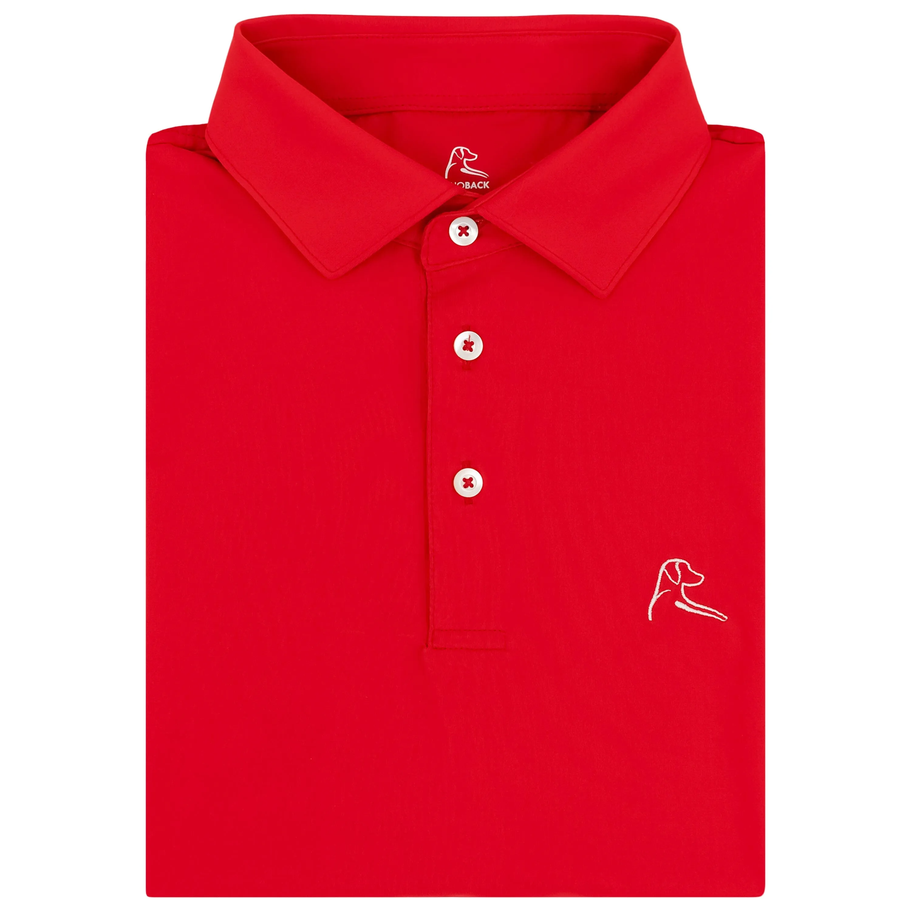 Solid - USA | Performance Polo | Solid - Classic Red