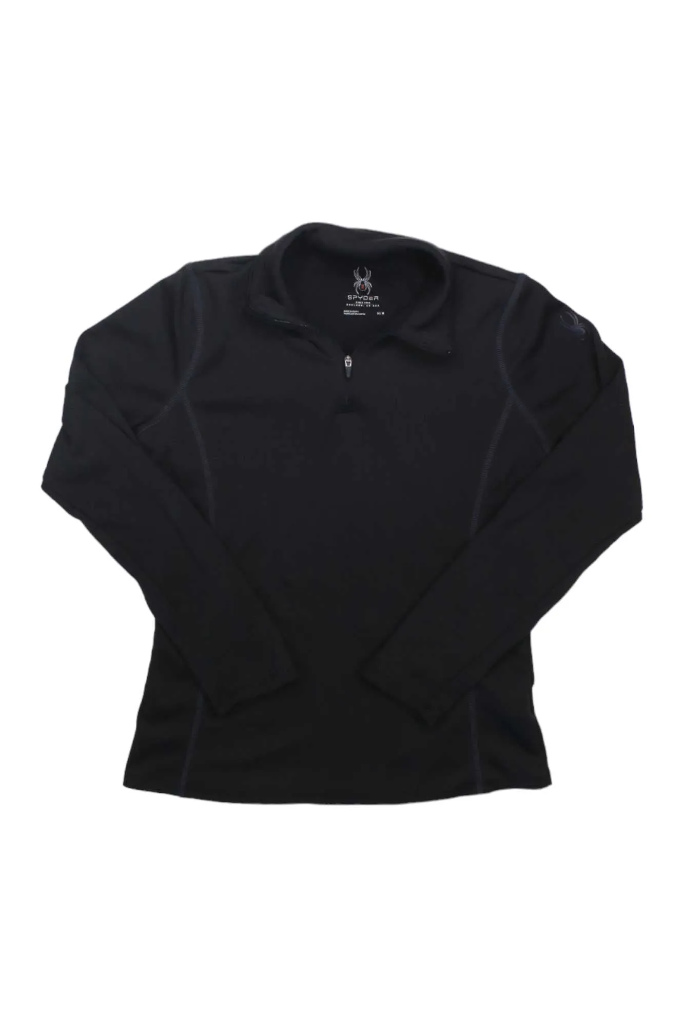 Spyder Womens Performance Quarter Zip Base Layer Pullover Top