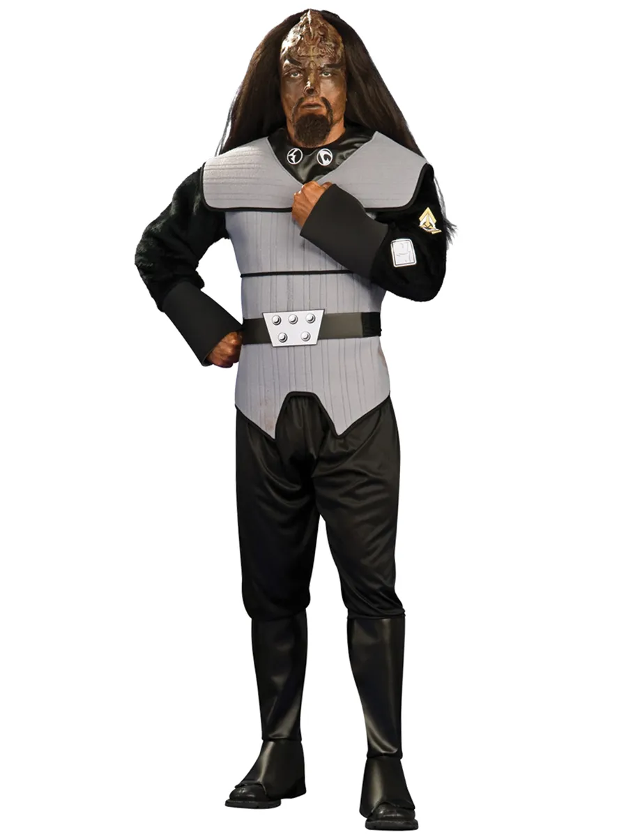 Star Trek Klingon Mens Fancy Dress Costume