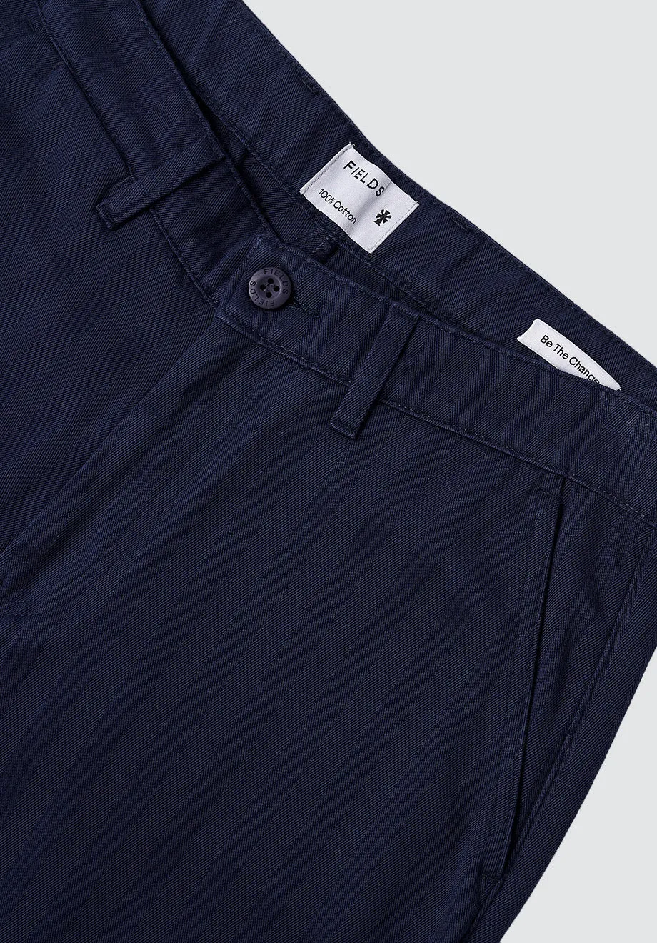 Straight Leg Trouser | Black Iris (Navy)