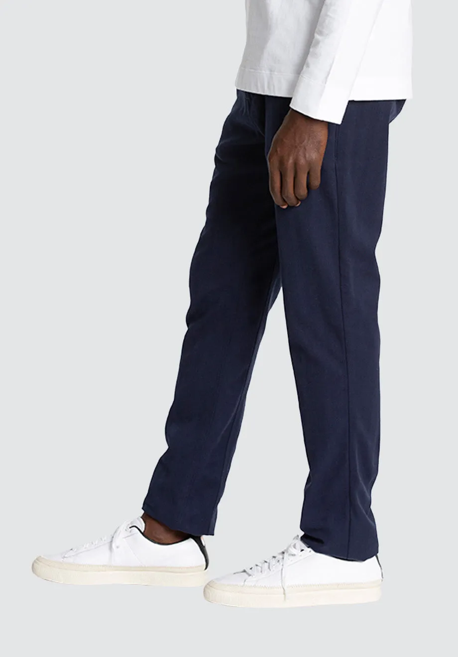 Straight Leg Trouser | Black Iris (Navy)