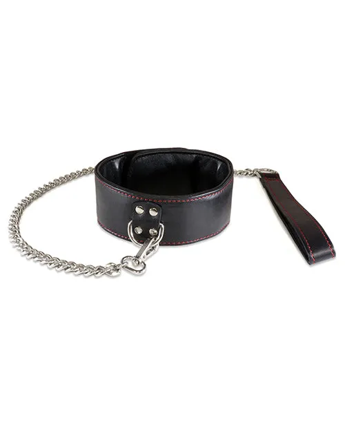 Sultra Lambskin 2" Collar W/24" Chain