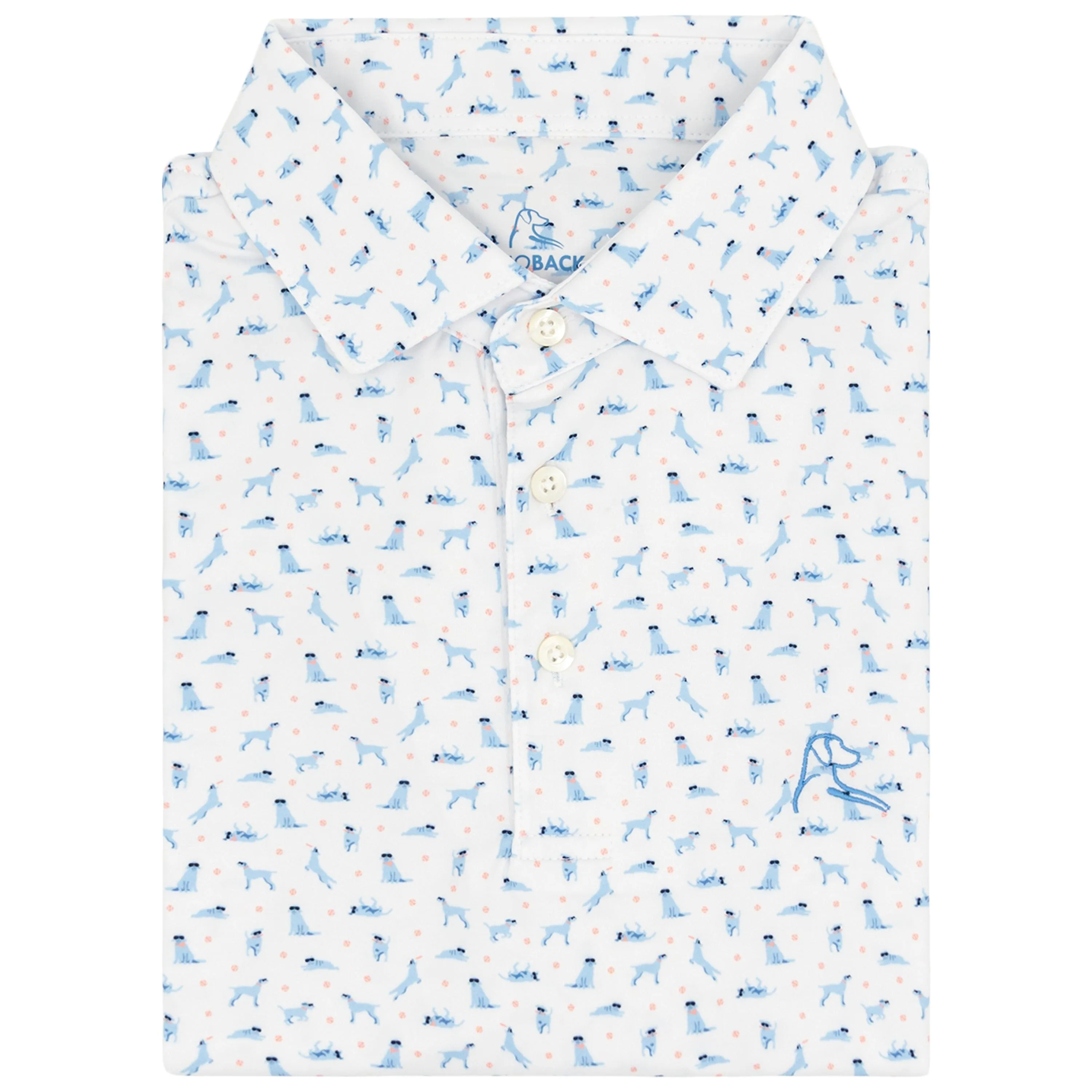 The Beach Dog | Performance Polo | The Beach Dog - White