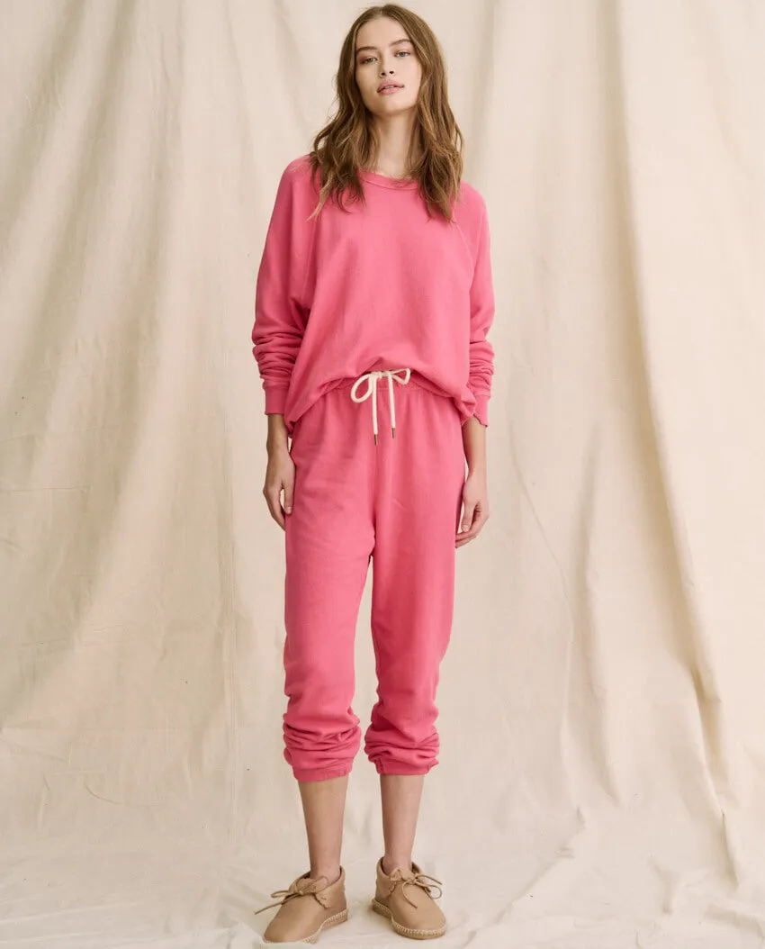 The Great - The Stadium Sweatpant in Bright Rouge