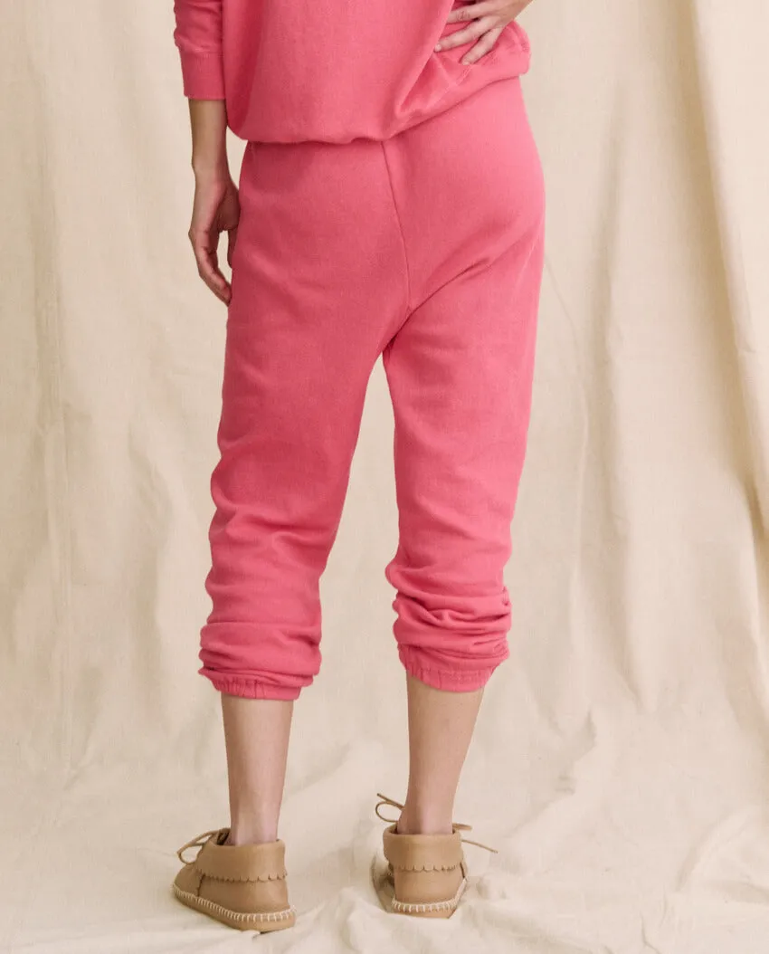 The Great - The Stadium Sweatpant in Bright Rouge