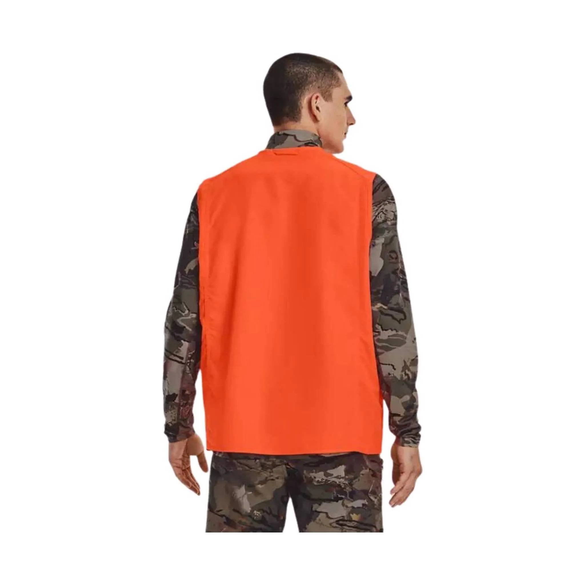 Under Armour Men's Blaze Orange Vest - Orange