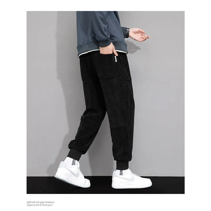 Versatile Trendy Casual Tapered Simplicity Sweatpant