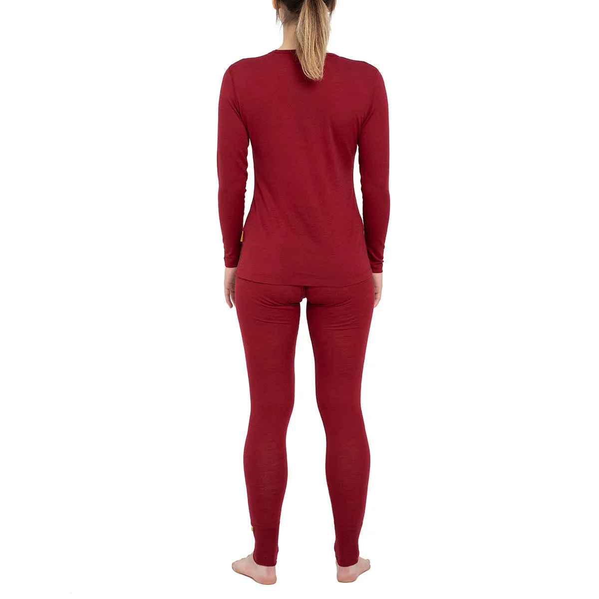 Women's 160 Long Sleeve & Bottoms 2-Piece Royal Cherry