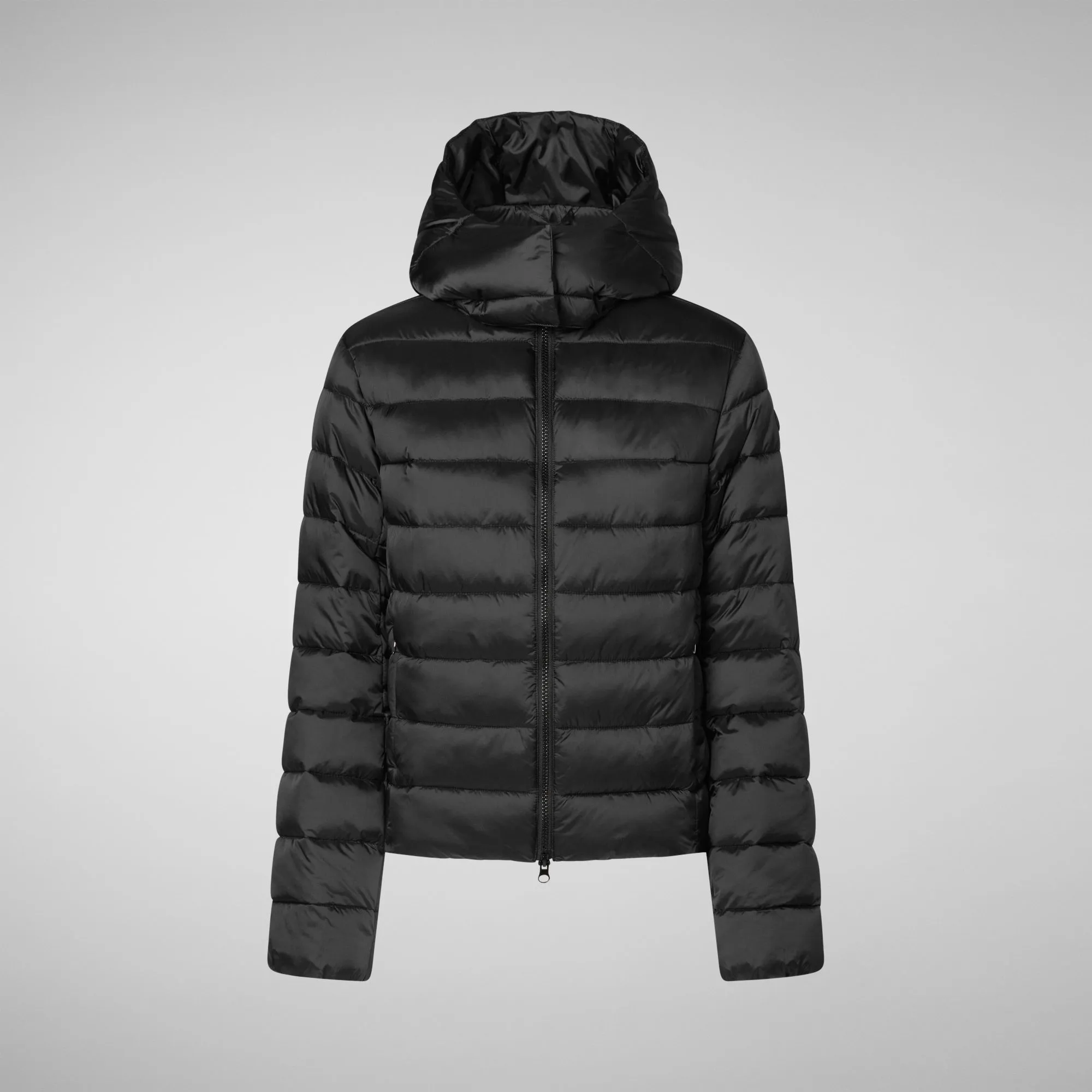 Women's animal free Puffer jacket Liana in black